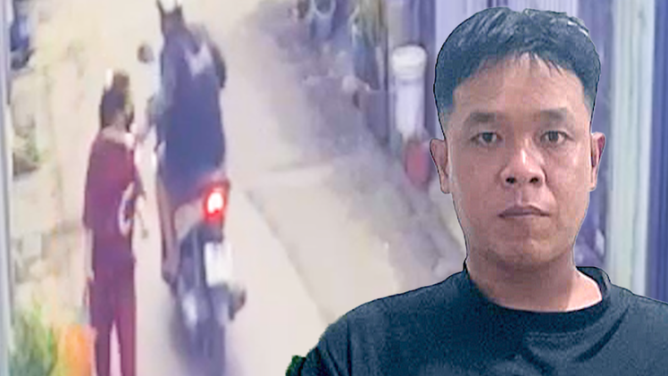 Trích xuất camera, bắt giữ nghi can cướp giật dây chuyền vàng của người phụ nữ