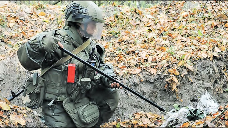 Nga công bố video lính Triều Tiên tham gia rà phá bom mìn tại vùng Kursk