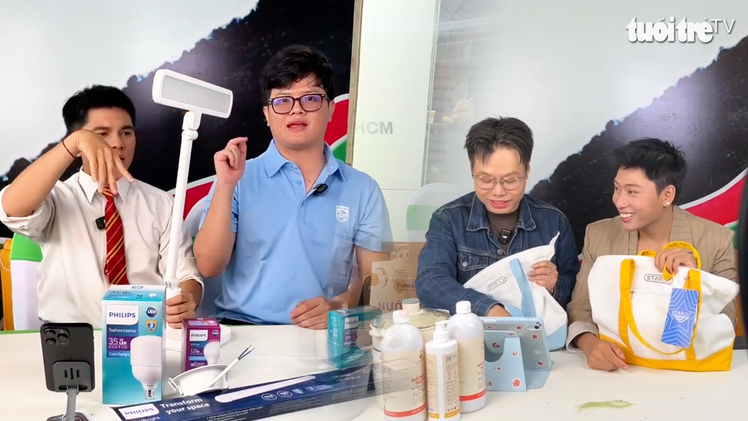 KOL khuấy động Mega livestream tại Ngày hội Việt Nam Xanh 2025