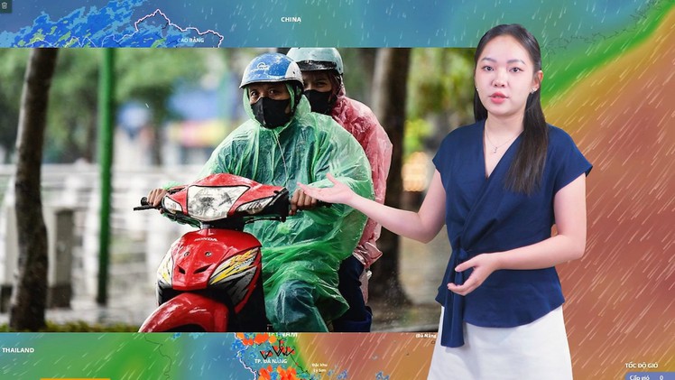 Thời tiết đêm 18 ngày 19-11: Bắc Bộ trời rét; Trung Bộ và Nam Bộ mưa to và dông