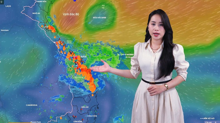 Thời tiết đêm 2 ngày 3-11: Bắc Bộ trời rét, Trung Bộ mưa to, Biển Đông khả năng sắp có bão số 13