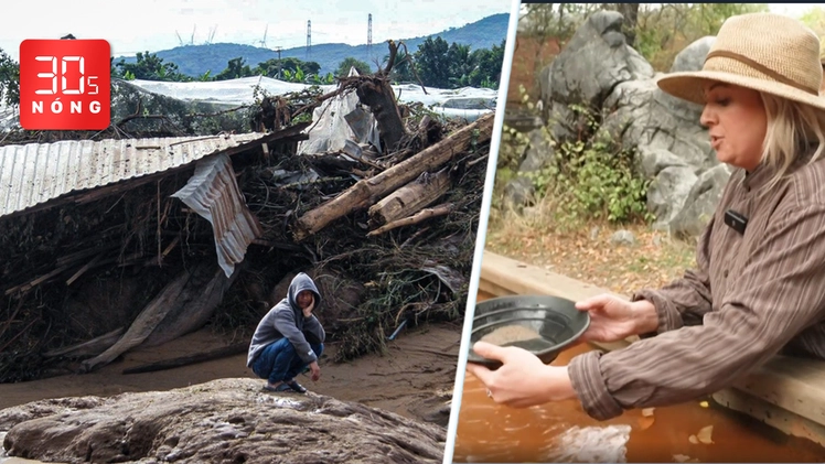 Bản tin 30s nóng: Toàn cảnh vỡ hồ chứa ở Lâm Đồng; Cơn sốt tìm vàng tại California