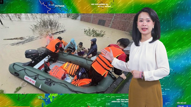 Thời tiết đêm 22 ngày 23-11: Bắc Bộ trời rét, Trung Bộ có nơi mưa to, Nam Bộ mưa rào