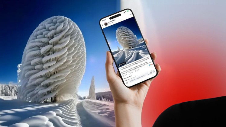 Đằng sau bức ảnh cây bị tuyết bao phủ ở Alaska 'gây bão' mạng xã hội