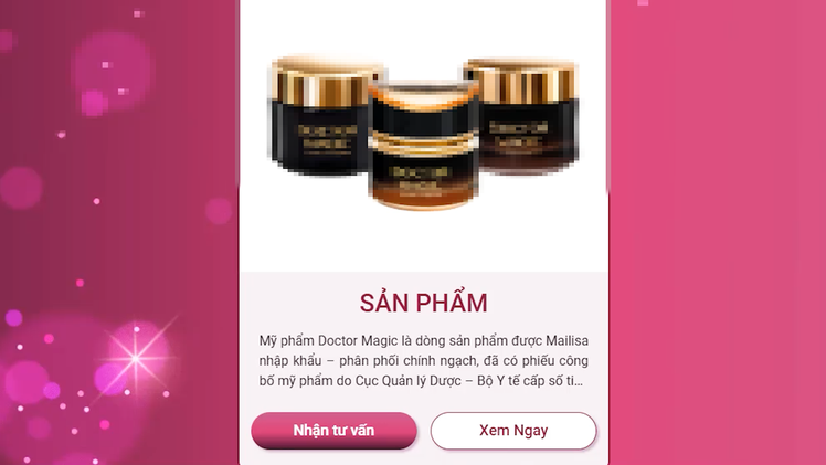 Mỹ phẩm của Mailisa vẫn bán trên mạng dù có quyết định thu hồi từ ngày 25-11