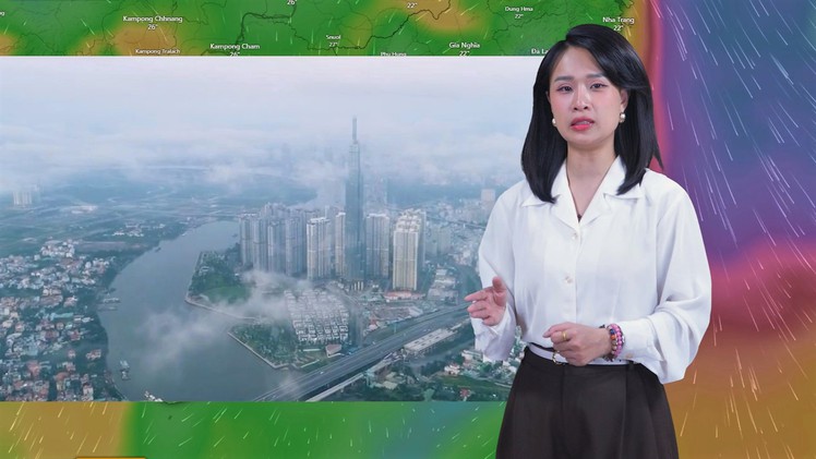 Thời tiết đêm 28 ngày 29-11: Bão số 15 đổi hướng liên tục, yếu dần; Nam Bộ ít mưa, sáng se lạnh