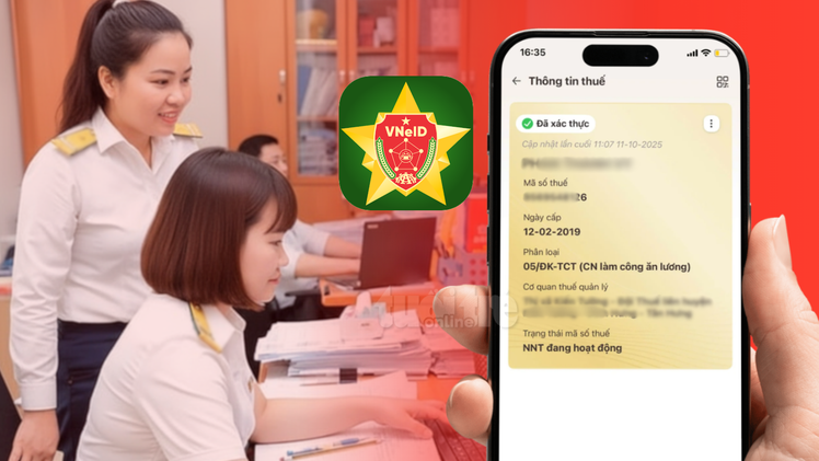 Hướng dẫn người dân cách tích hợp mã số thuế lên VNeID phiên bản mới nhất