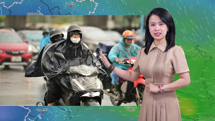 Thời tiết đêm 22 ngày 23-12: Bắc Bộ sáng và đêm trời rét; Trung Bộ và Nam Bộ ngày nắng, chiều tối có mưa rào và dông