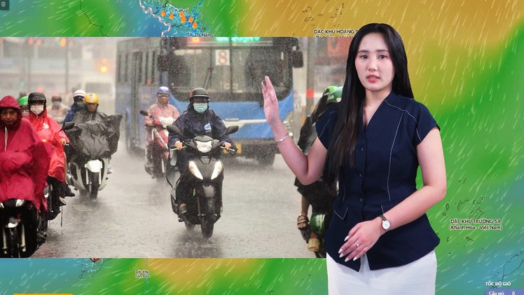 Thời tiết đêm 25 ngày 26-12: Bắc Bộ có nơi 8 độ C; Trung Bộ và Nam Bộ vài nơi mưa to