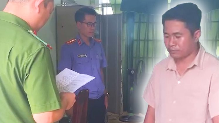 Chiếm đoạt 500 triệu đồng quỹ mặt trận tổ quốc, một cán bộ xã bị bắt khẩn cấp