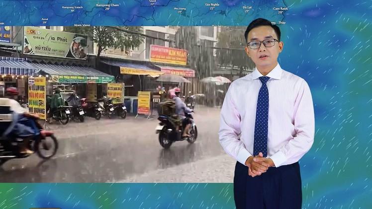 Thời tiết 13-5: Mưa cả 3 miền, Trung Bộ và Nam Bộ tiếp tục mưa to, dông lốc