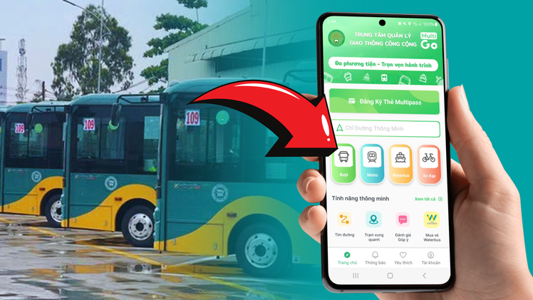 Không còn lo trễ xe buýt, metro nhờ ứng dụng của Sở Giao thông công chánh TP.HCM