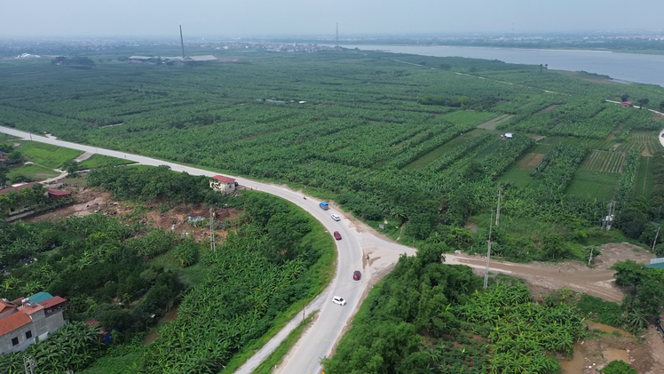 Flycam khu vực dự án hơn 1,5 tỉ USD của Tập đoàn Trump tại Hưng Yên