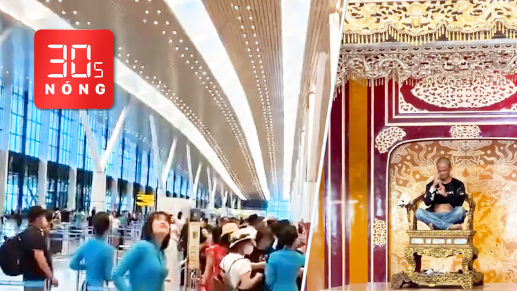Bản tin 30s nóng: Sau mưa ở ga T3 Tân Sơn Nhất; Diễn biến vụ bẻ gãy ngai vàng triều Nguyễn