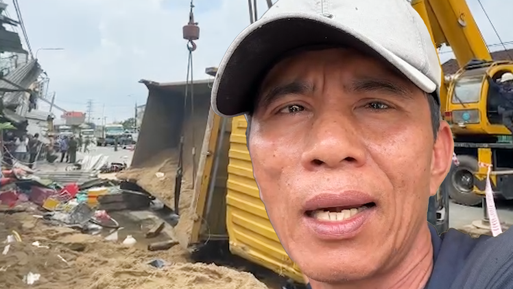 Lời kể của nạn nhân, nhân chứng vụ xe tải tông xe máy ngã la liệt ở Quảng Ngãi