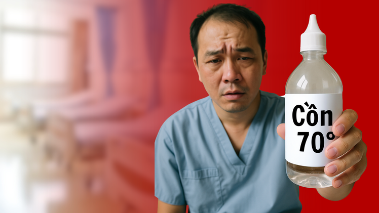 Cồn y tế làm giả bằng hóa chất có thể gây tổn thương não