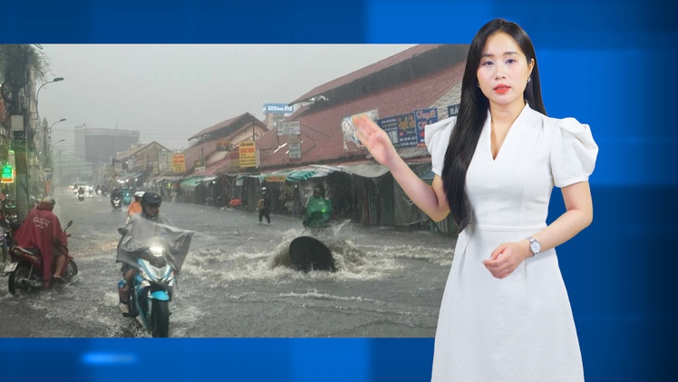 Thời tiết đêm 22 ngày 23-6: Cả 3 miền có mưa; Nam Bộ mưa nhiều về chiều và đêm