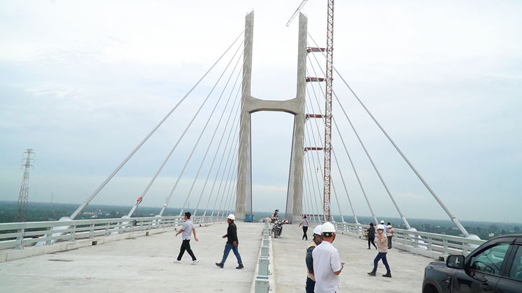 Cầu Rạch Miễu 2 đạt 95% tiến độ, dự kiến khai thác trước 2-9