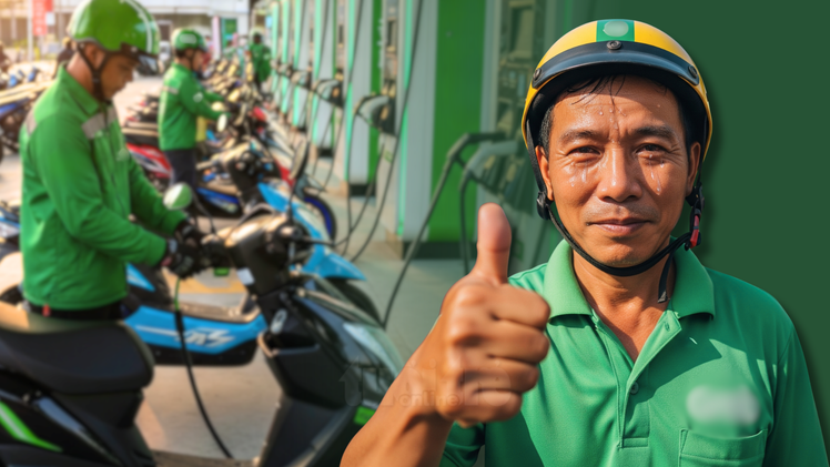 Đề xuất: Chạy xe điện mới được làm tài xế xe công nghệ, giao hàng
