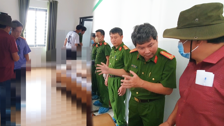 Khám nghiệm hiện trường, điều tra nghi án người phụ nữ bị sát hại trong nhà nghỉ