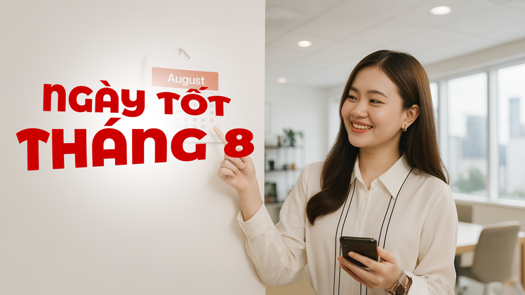 Ngày âm lịch hôm nay và ngày tốt trong tháng 8 năm 2025: Khai trương, động thổ, cưới hỏi