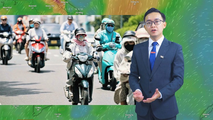 Thời tiết đêm 6 ngày 7-8: Bắc Bộ mưa vừa, mưa to về chiều tối; Trung Bộ và Nam Bộ ngày nắng nóng, chiều tối mưa dông