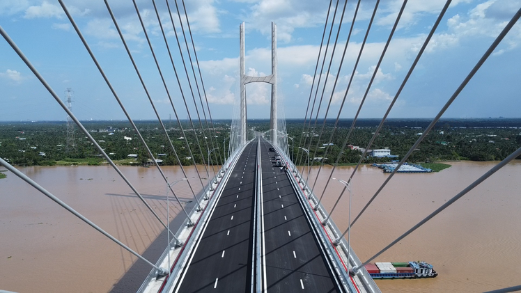 Cầu Rạch Miễu 2 đưa vào khai thác từ ngày 19-8, sớm hơn 5 tháng
