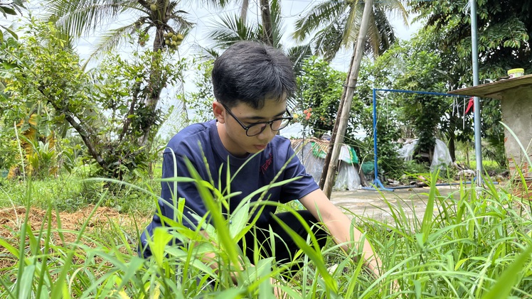 Tiếp sức đến trường: Lê Phúc Hậu dậy từ 2h sáng đi làm thêm nuôi ước mơ học đại học