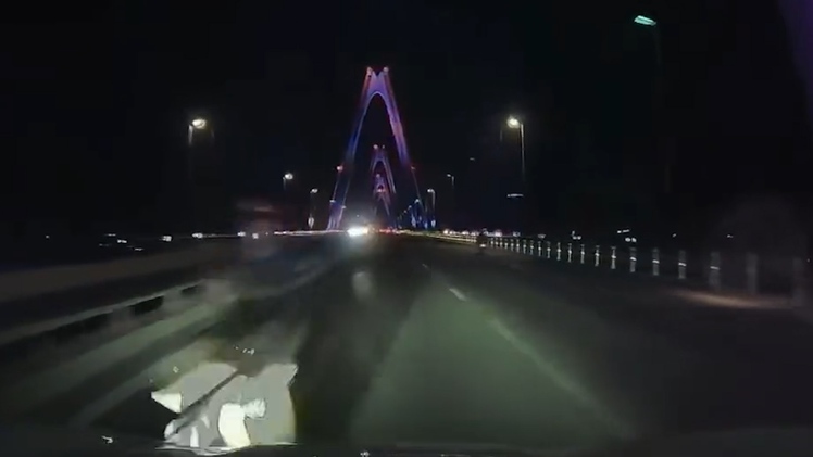 Đi xe đạp ngược chiều, người đàn ông bị ô tô tông chết trên cầu Nhật Tân