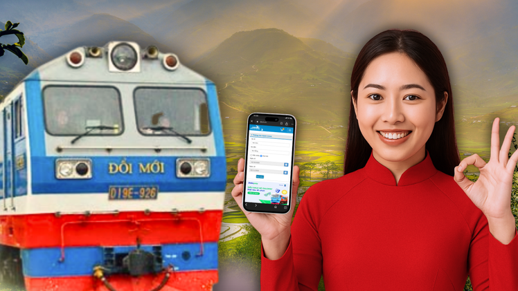 Vé tàu về quê dịp Tết 2026 vừa mở bán, làm sao để mua vé an toàn và nhanh chóng?