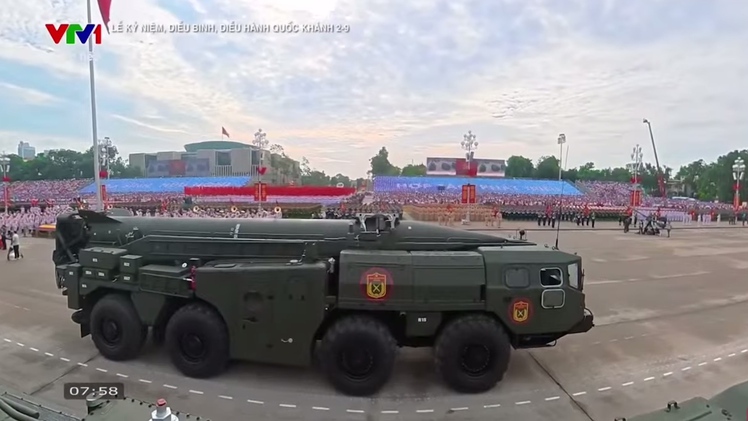 Dàn tên lửa hùng hậu của Quân đội nhân dân Việt Nam 'trình làng' tại lễ diễu binh sáng 2-9