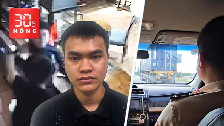 Bản tin 30s nóng: Tạm giữ người đánh nhân viên quán cà phê; Phát loa nhắc nhở tài xế trên cao tốc