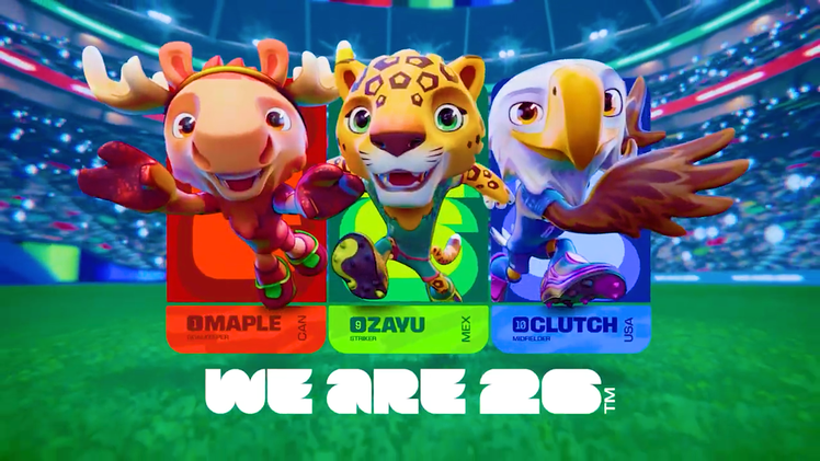 Ngắm bộ ba linh vật World Cup 2026 vừa được FIFA công bố