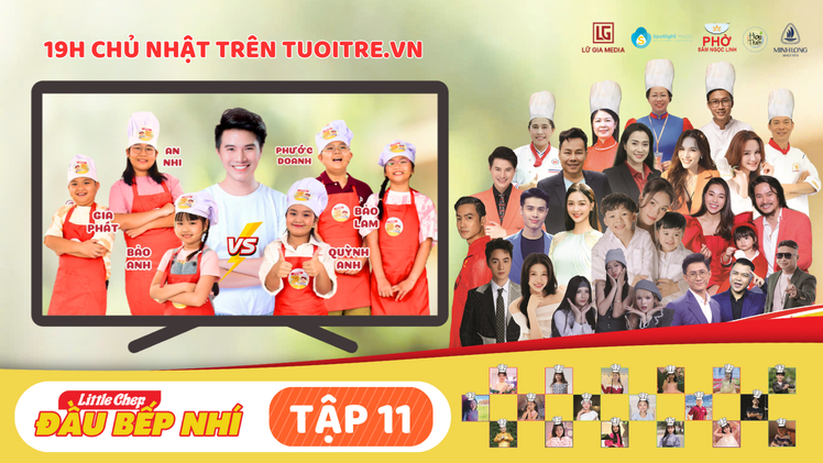 Đầu Bếp Nhí tập 11: Mi Anh 'choáng' vì Thiên Vương đòi 'dọn cơm' trước