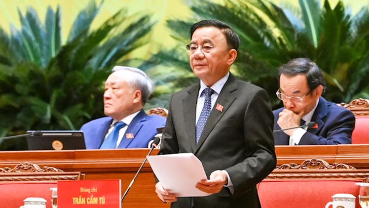 Ông Trần Cẩm Tú tái giữ chức Thường trực Ban Bí thư Trung ương Đảng khóa XIV