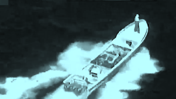 Video Mỹ không kích thêm một tàu nghi buôn ma túy ở Thái Bình Dương