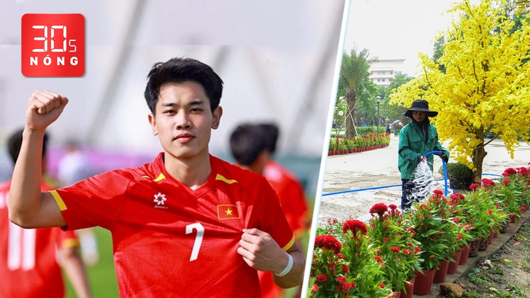 Bản tin 30s Nóng: Đình Bắc vua phá lưới U23 Châu Á; TP.HCM mở cửa công viên mới trên ‘đất vàng’