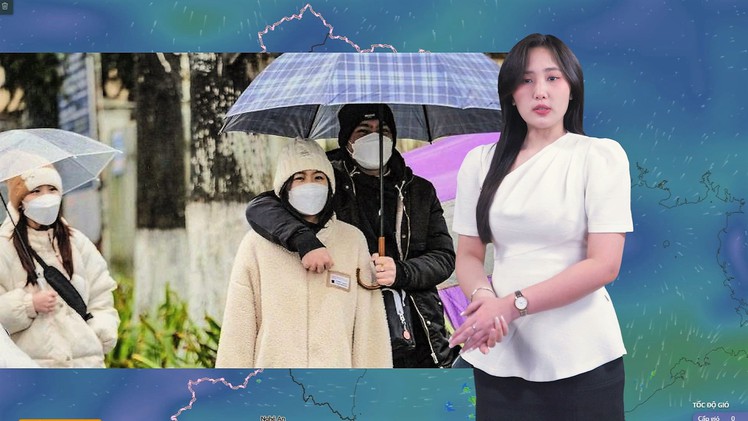 Thời tiết đêm 29 ngày 30-1: Bắc Bộ có sương mù, rét mướt; Trung Bộ và Nam Bộ mưa nhỏ, trời lạnh