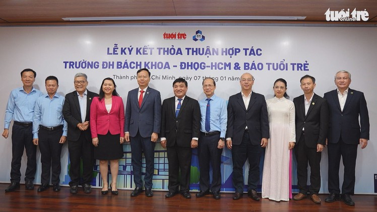 Báo Tuổi Trẻ và Trường đại học Bách khoa TP.HCM ký kết hợp tác