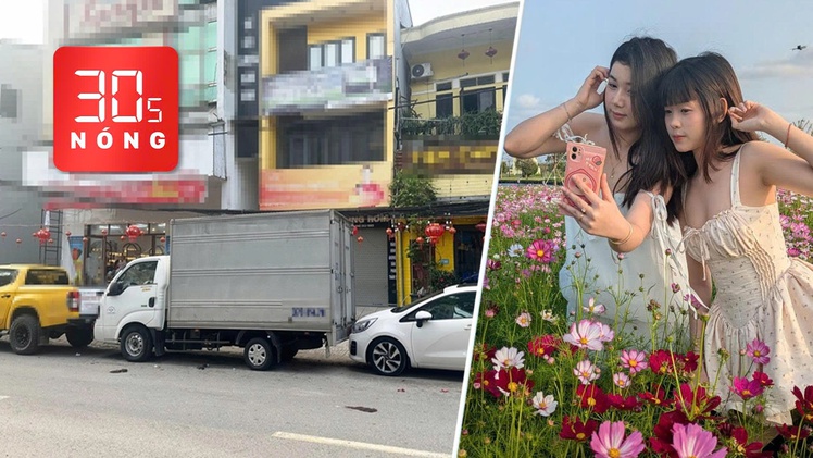 Bản tin 30s Nóng: Vụ đỗ xe chắn cửa hàng, các bên nói gì? Vườn hoa sao nhái hút khách