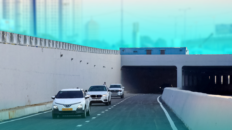 Hướng dẫn cách đi hầm chui né kẹt xe khi qua nút giao An Phú mới nhất