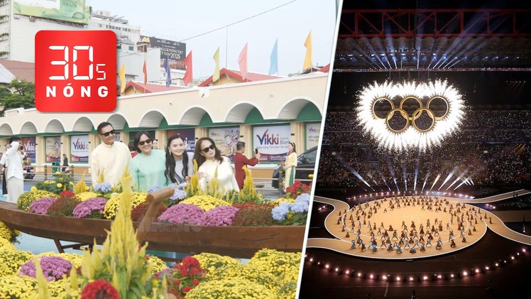 Bản tin 30s Nóng: Chợ Bến Thành được nhiều người ‘check-in’ sau sơn sửa; Khai mạc Olympic mùa Đông