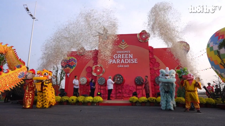 Dân xã đảo Cần Giờ mãn nhãn với đêm khai mạc ‘Tết ở thiên đường xanh’