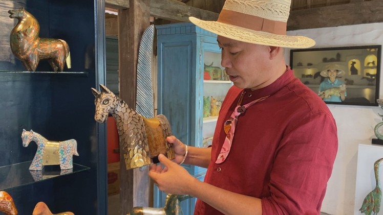 Góc nhìn trưa nay: Độc đáo bộ sưu tập ngựa du xuân từ Làng Củi Lũ