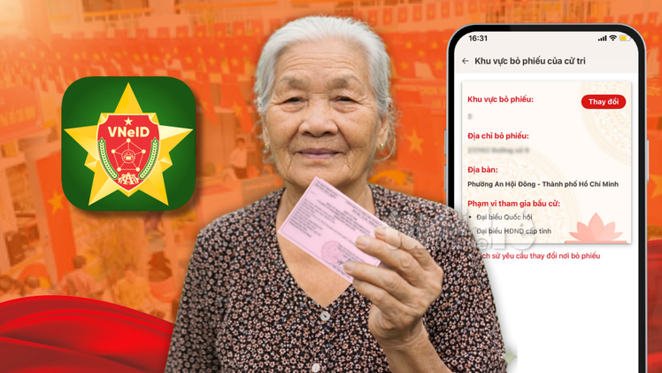 Tra cứu địa điểm bỏ phiếu, cách đổi nơi bỏ phiếu bầu cử trên VNeID