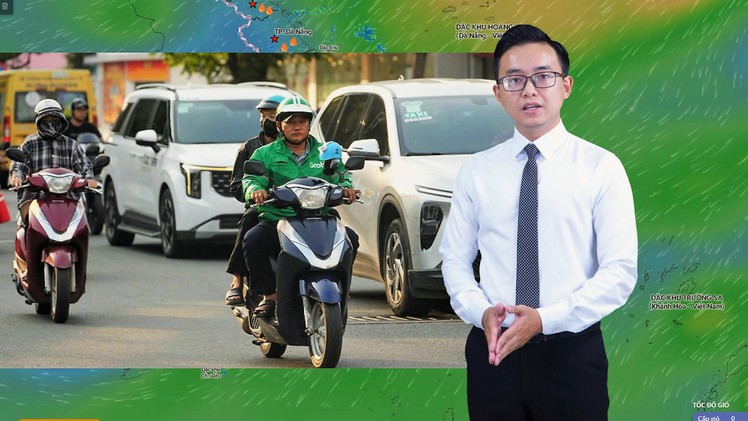 Thời tiết đêm 13 ngày 14-3: Bắc Bộ và Trung Bộ mưa phùn, sương mù; Nam Bộ mưa dông vài nơi