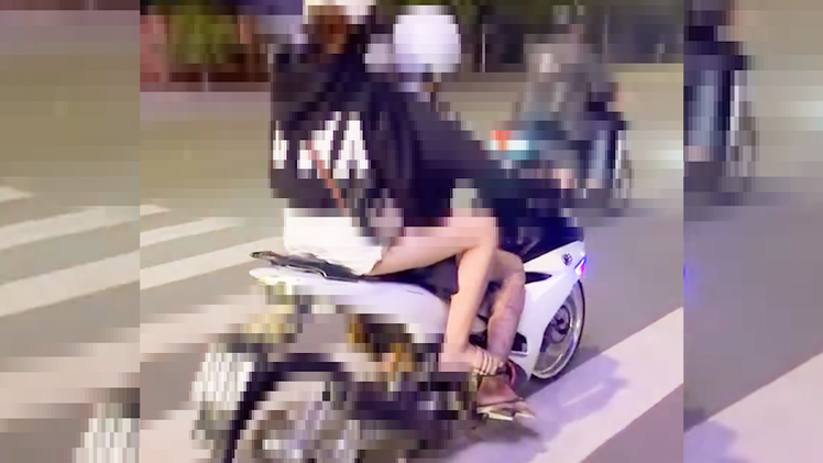 Thanh niên chạy xe không thắng, không gương chiếu hậu đăng video lên mạng câu view