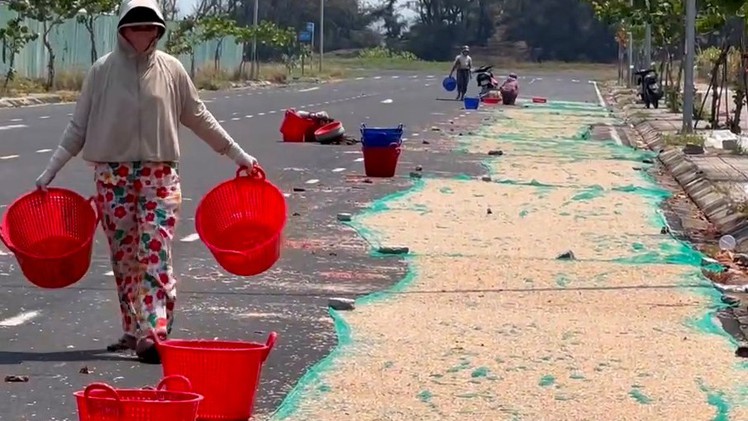 Ven biển Đắk Lắk vào mùa phơi ruốc