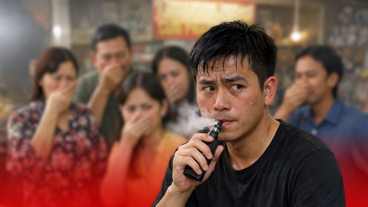 Để khách hút thuốc lá điện tử, chủ quán sẽ bị xử phạt hành chính rất nặng