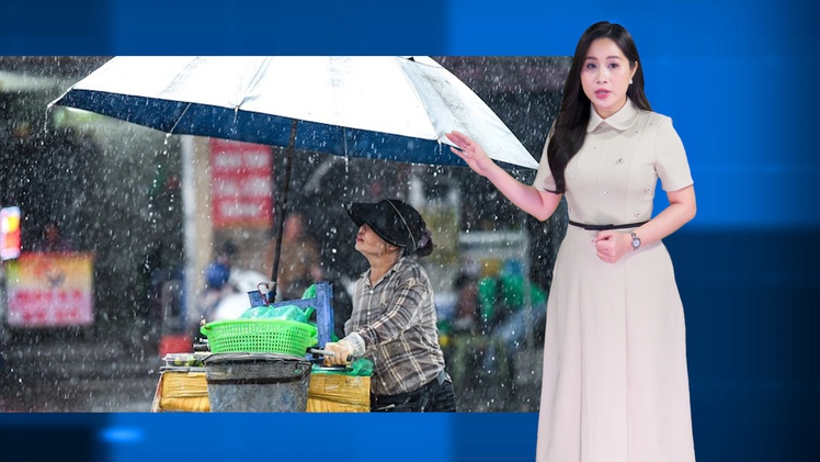 Thời tiết đêm 19 ngày 20-4: Bắc Bộ có mưa trên 80mm;Trung Bộ và Nam Bộ nắng nóng, mưa chiều